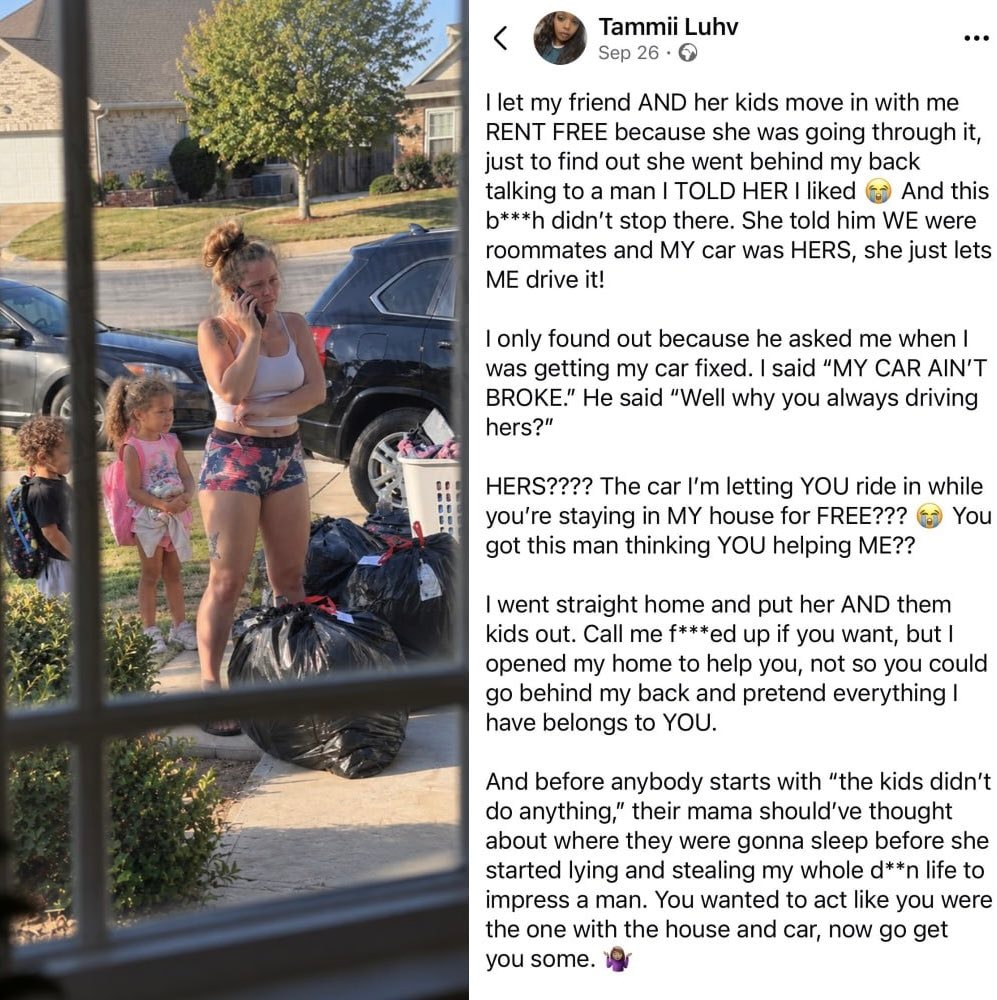 Tammii Luhv friend kicked out Sep 26