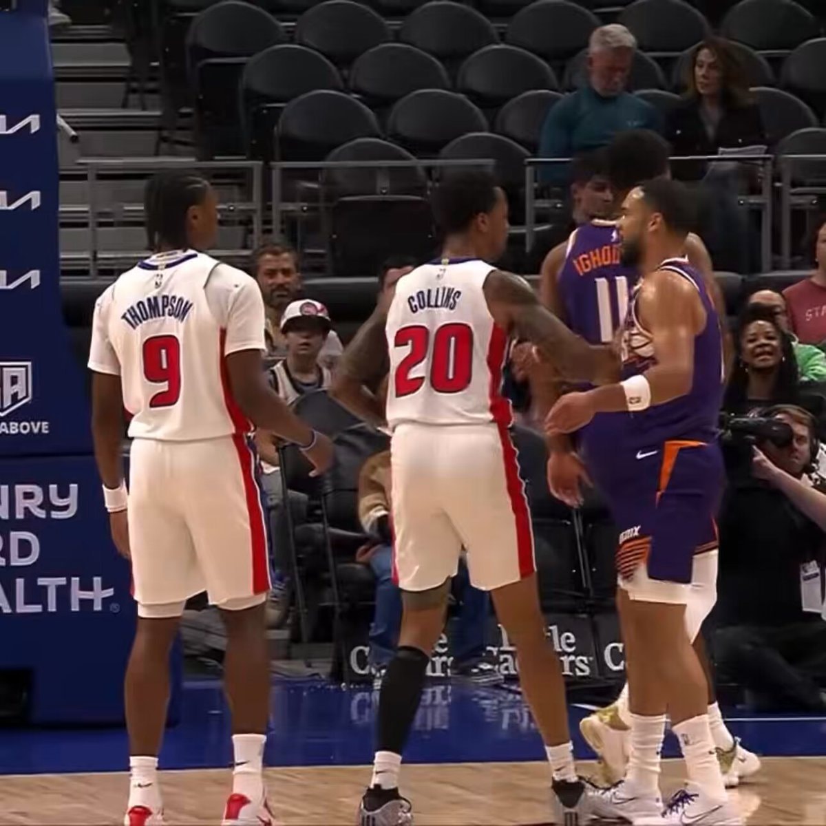 John Collins grabs Dillon Brooks