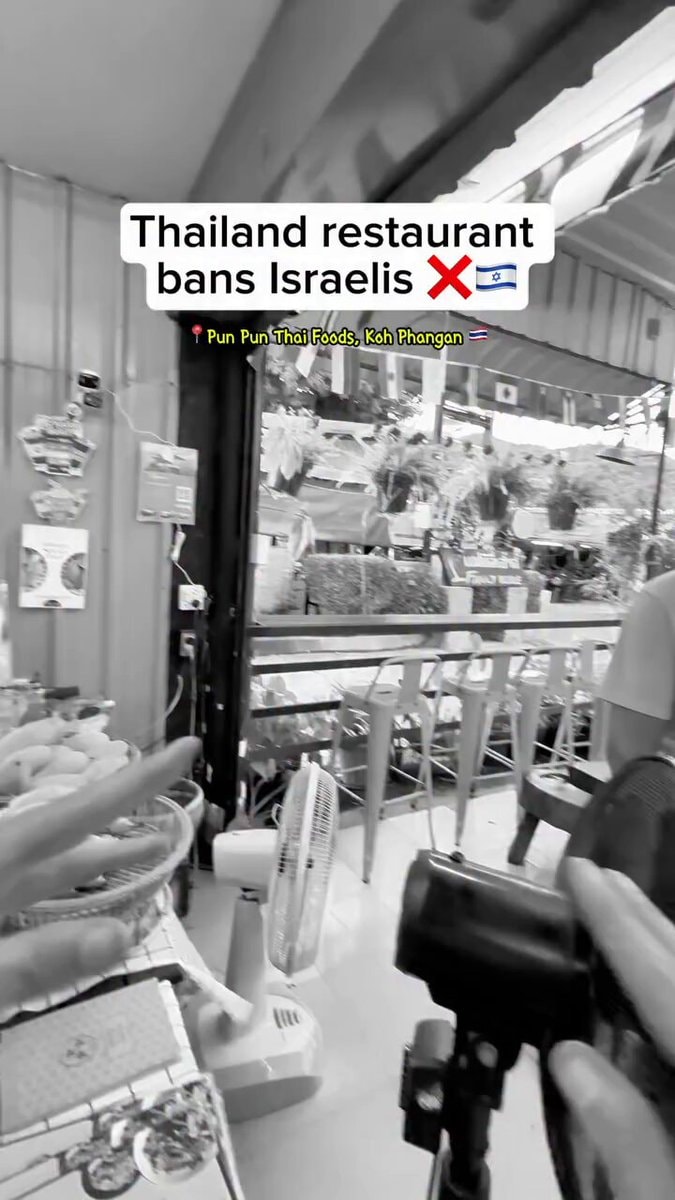 Thailand restaurant bans Israeli tourists Thailand restaurant bans Israeli tourists