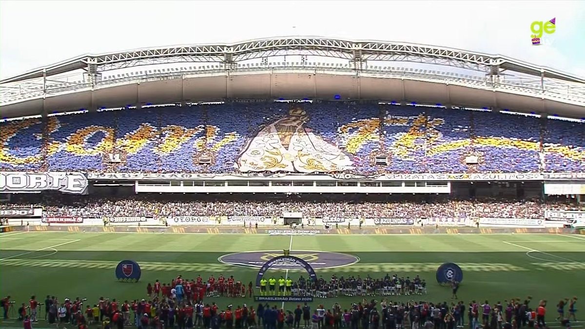 Remo fans mosaic Our Lady of Nazareth