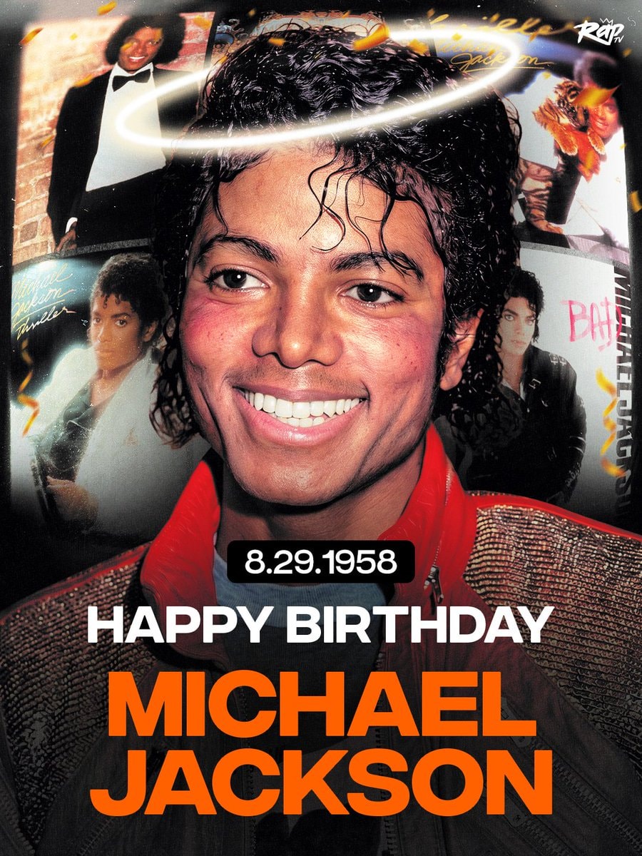 Michael Jackson birthday halo edit