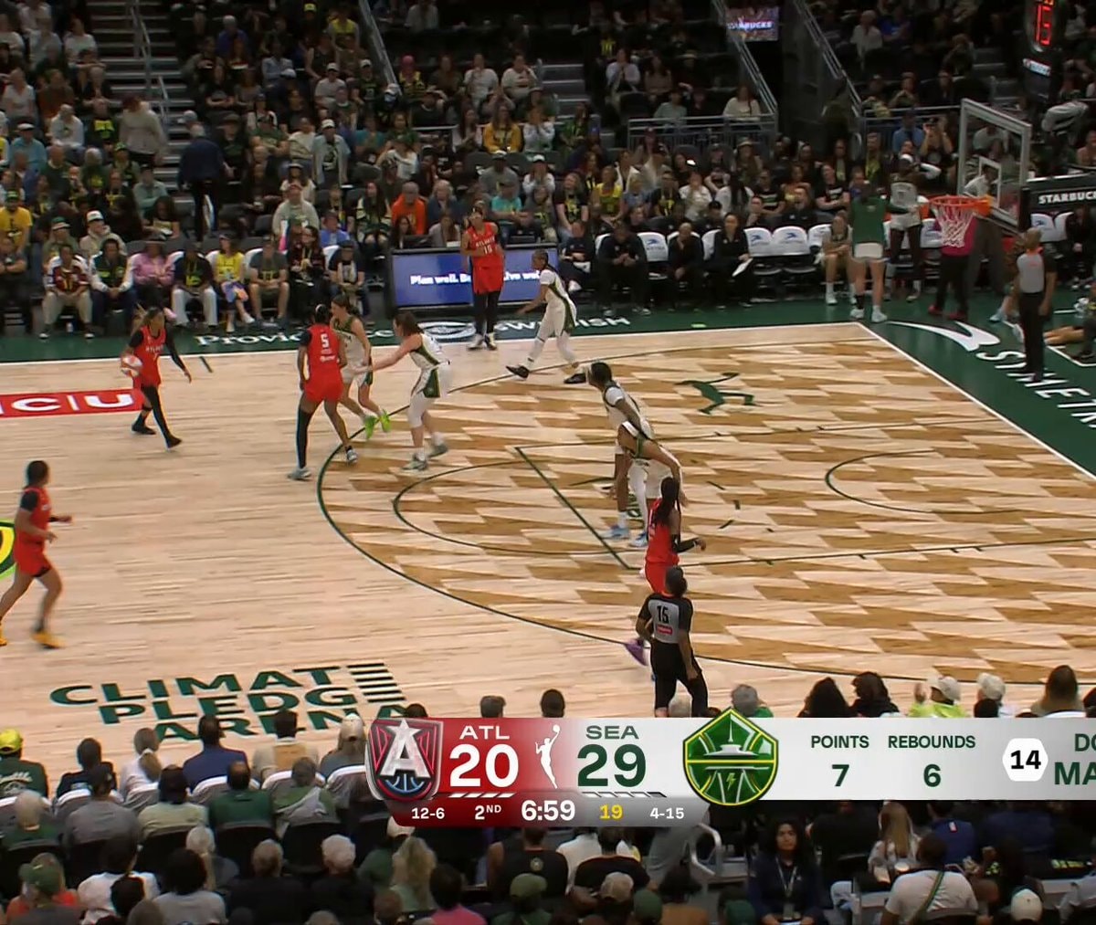 Rhyne Howard 15 points 2nd quarter