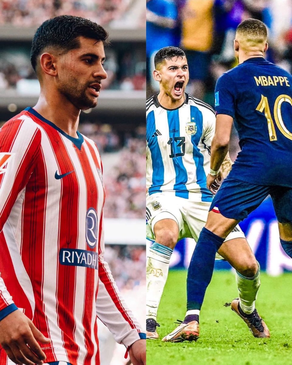 Kylian Mbappé vs Cuti Romero stats Kylian Mbappé vs Cuti Romero stats