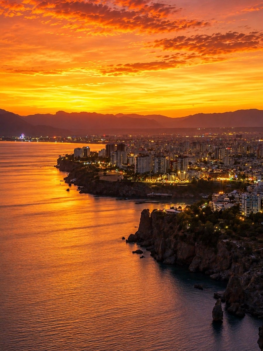 Antalya Turkey sunset (photo 2 of 4)