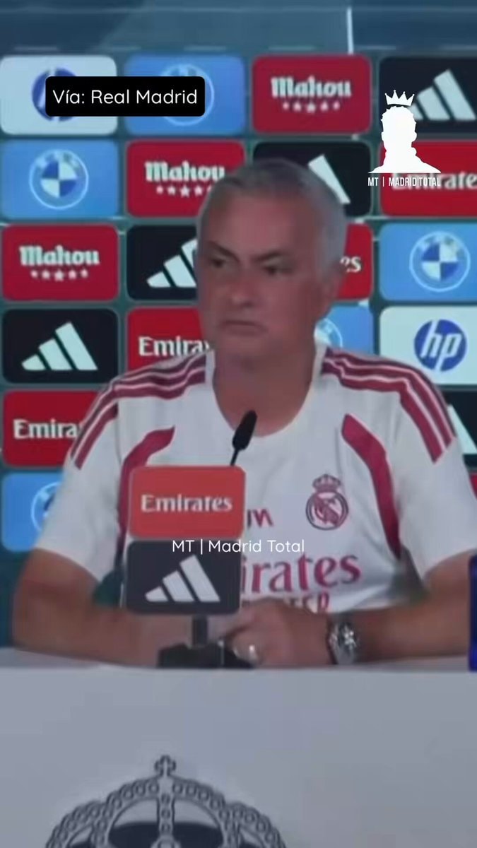 José Mourinho Real Madrid press conference