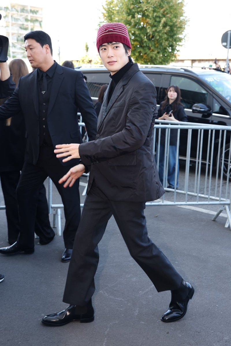 Jaehyun at Prada fashion show (photo 2 of 2)