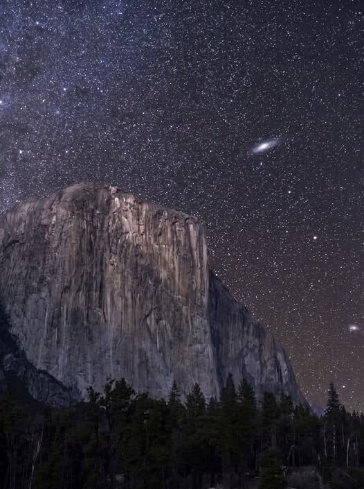 Andromeda Galaxy from El Capitan