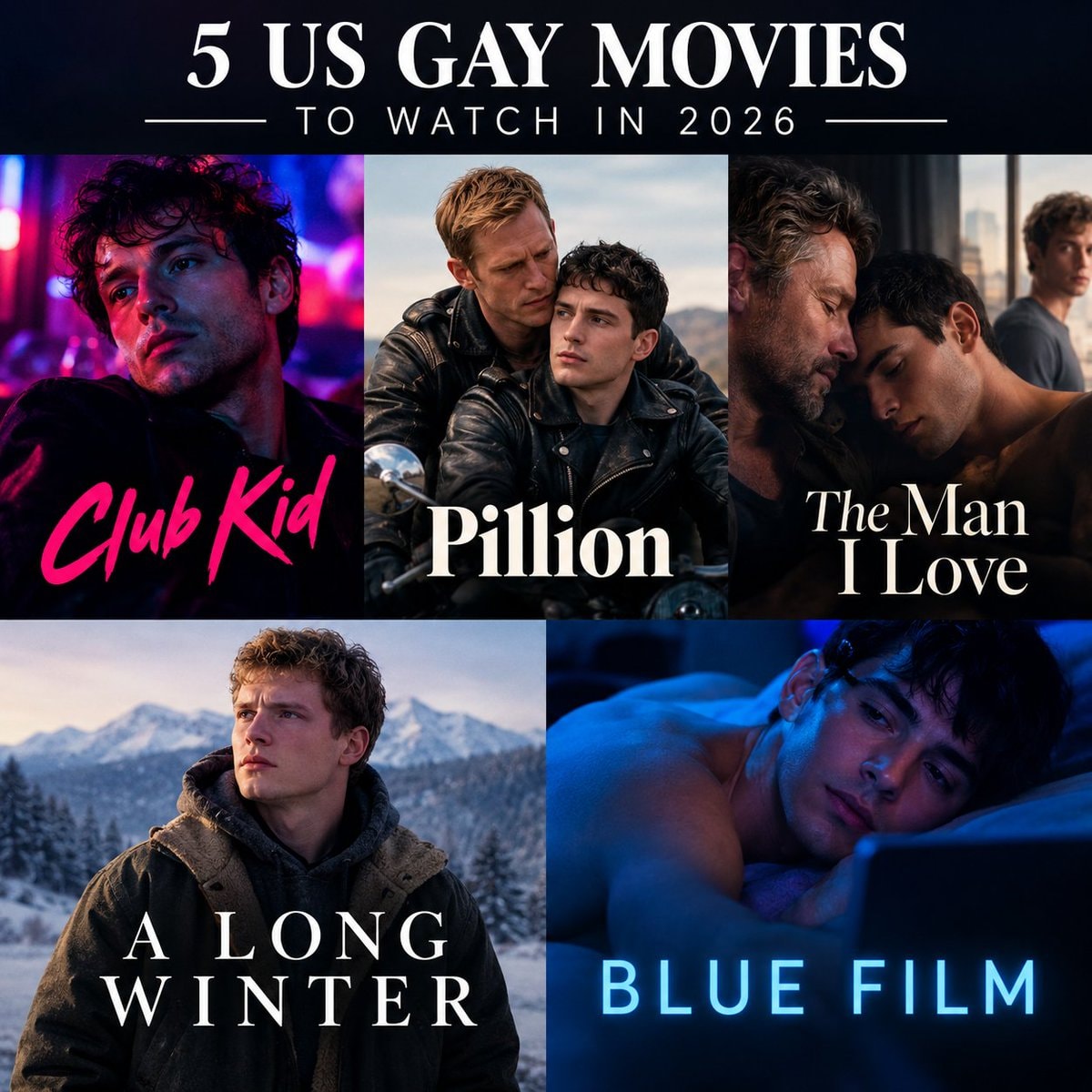 5 US Gay Movies to Watch in 2026 5 US Gay Movies to Watch in 2026