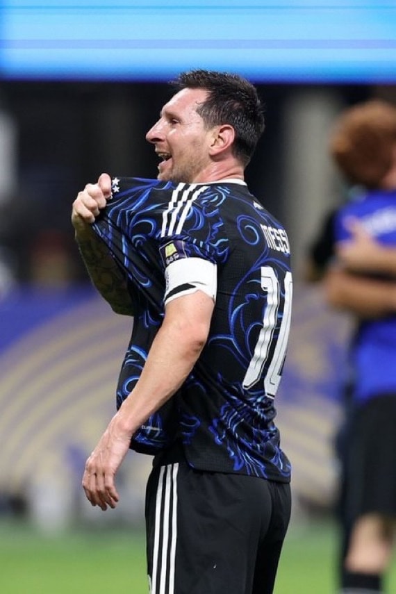 Messi three World Cup finals