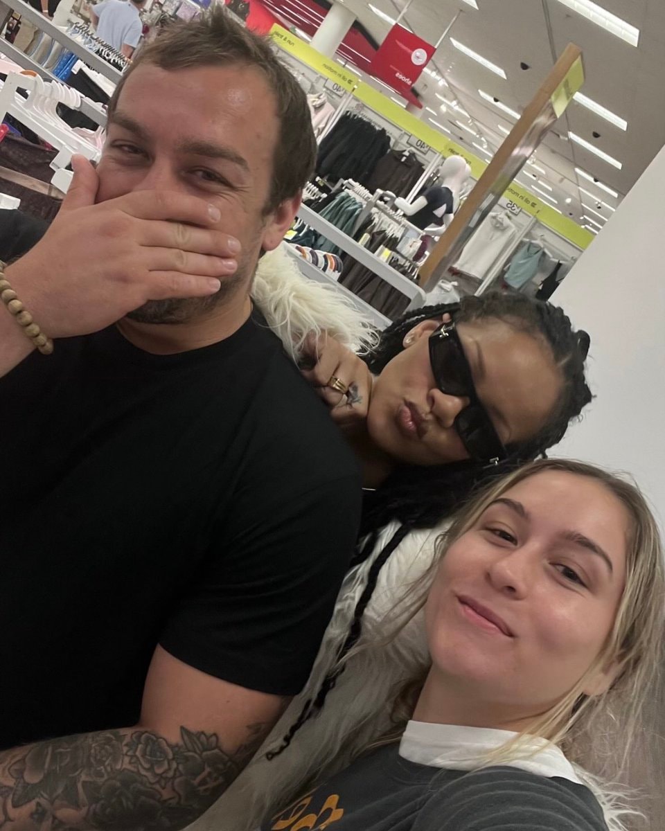 Rihanna Target fan moment