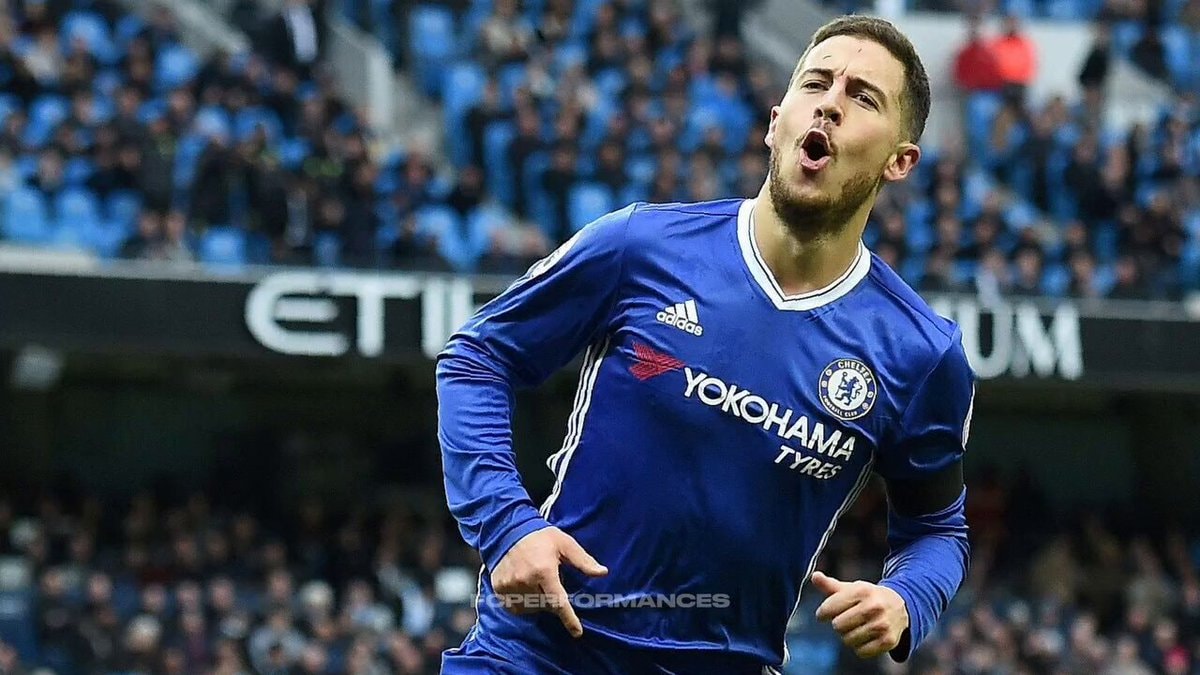 Eden Hazard vs Man City 2016/17