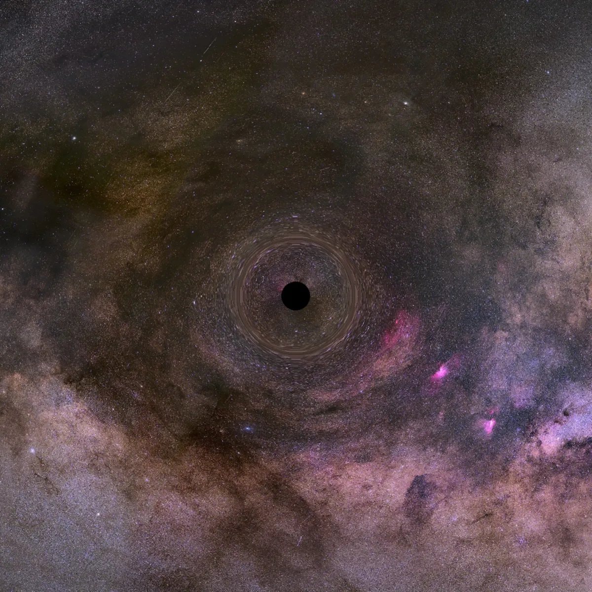 black hole Sagittarius