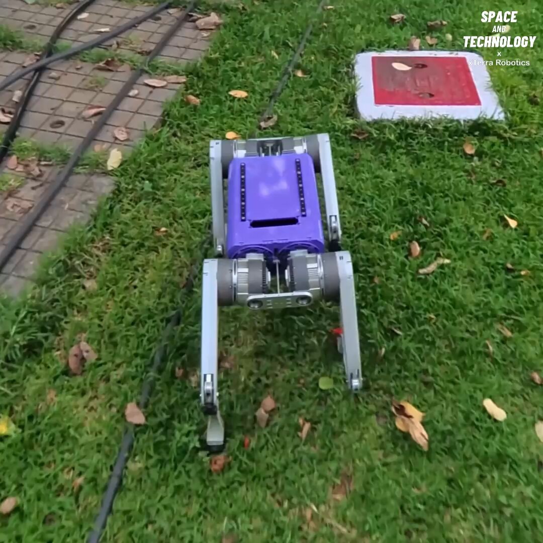 DHAV quadruped robot by xTerra Robotics DHAV quadruped robot by xTerra Robotics