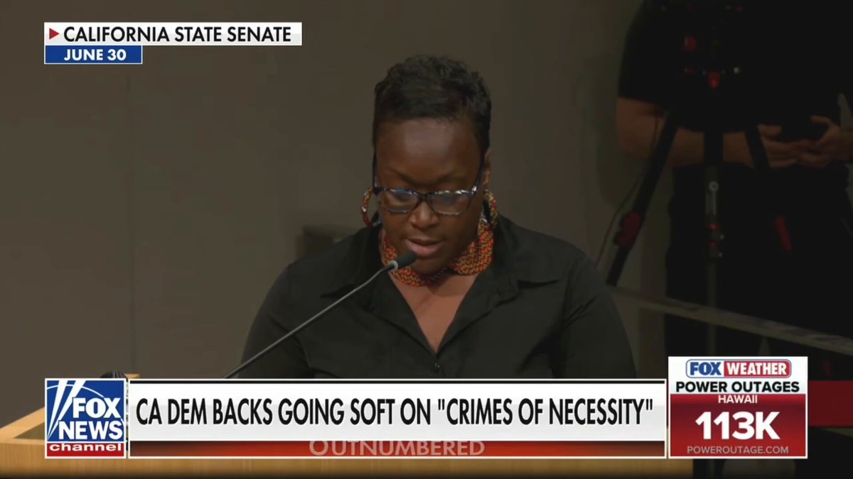 California Democrats crimes of necessity