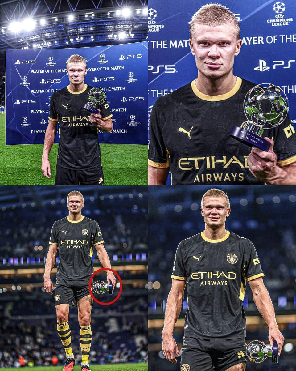 Erling Haaland MVP Champions League