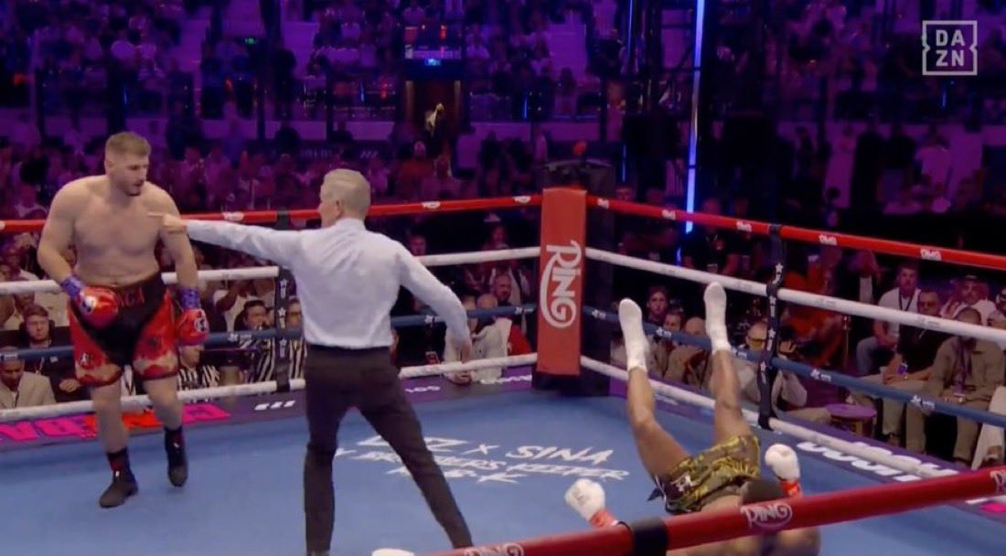 AJ dropped DAZN