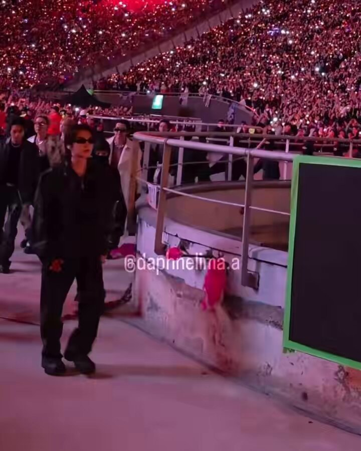 BTS stadium crowd lights