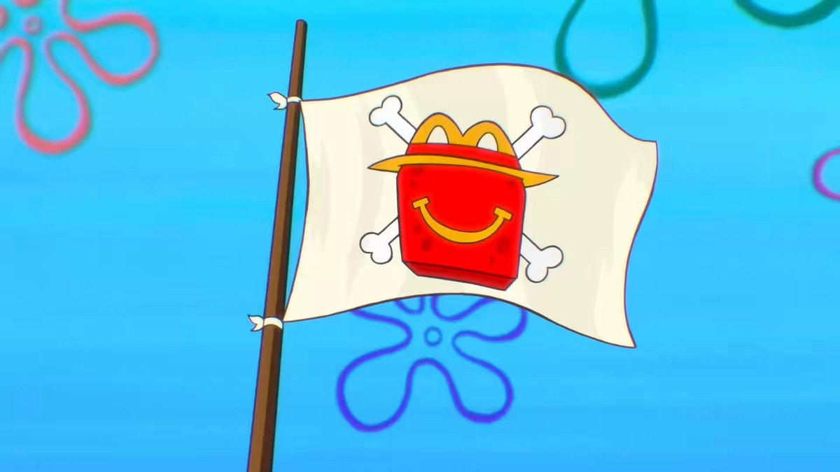 SpongeBob x One Piece McDonald's