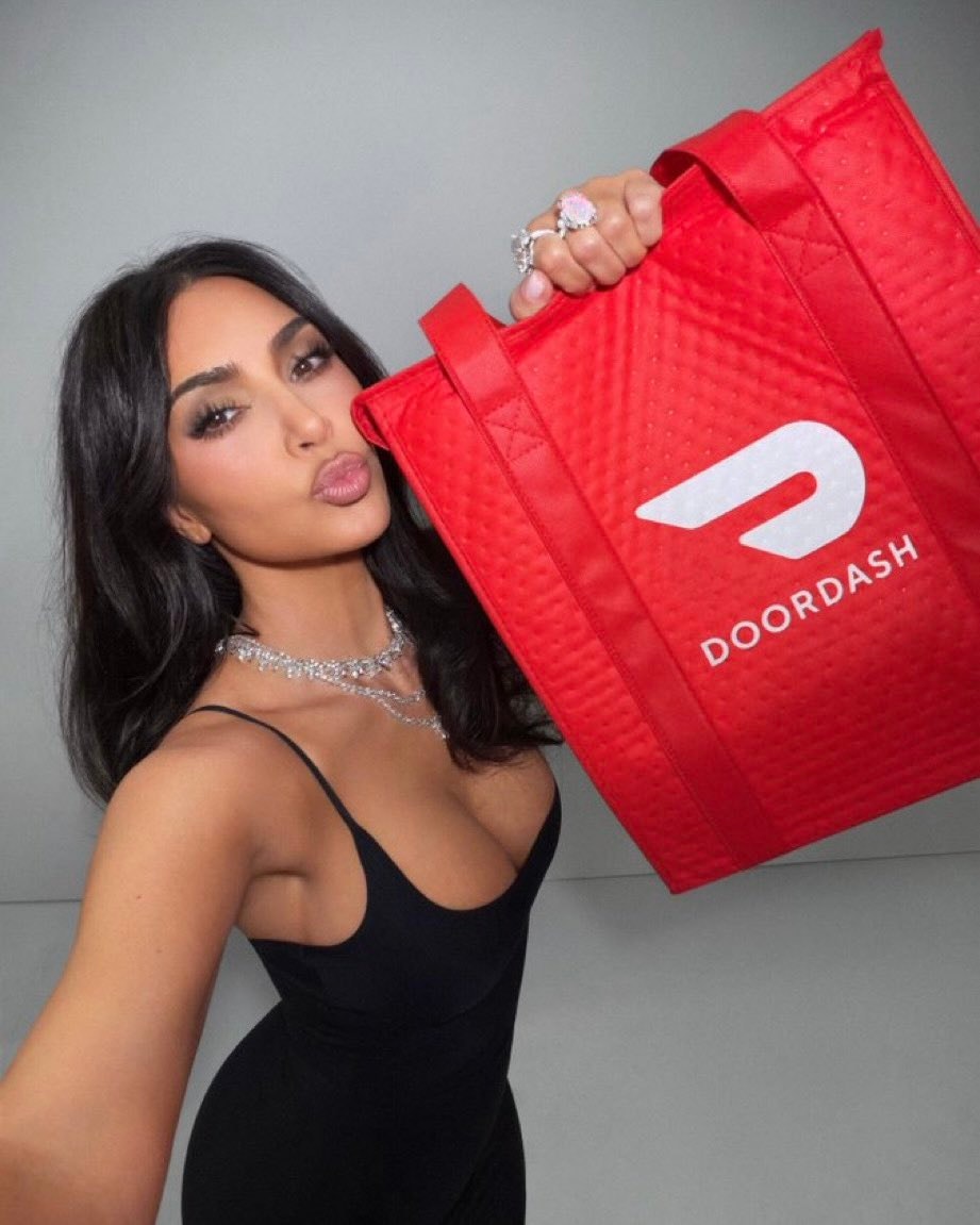 Kim Kardashian SKIMS DoorDash partnership Kim Kardashian SKIMS DoorDash partnership