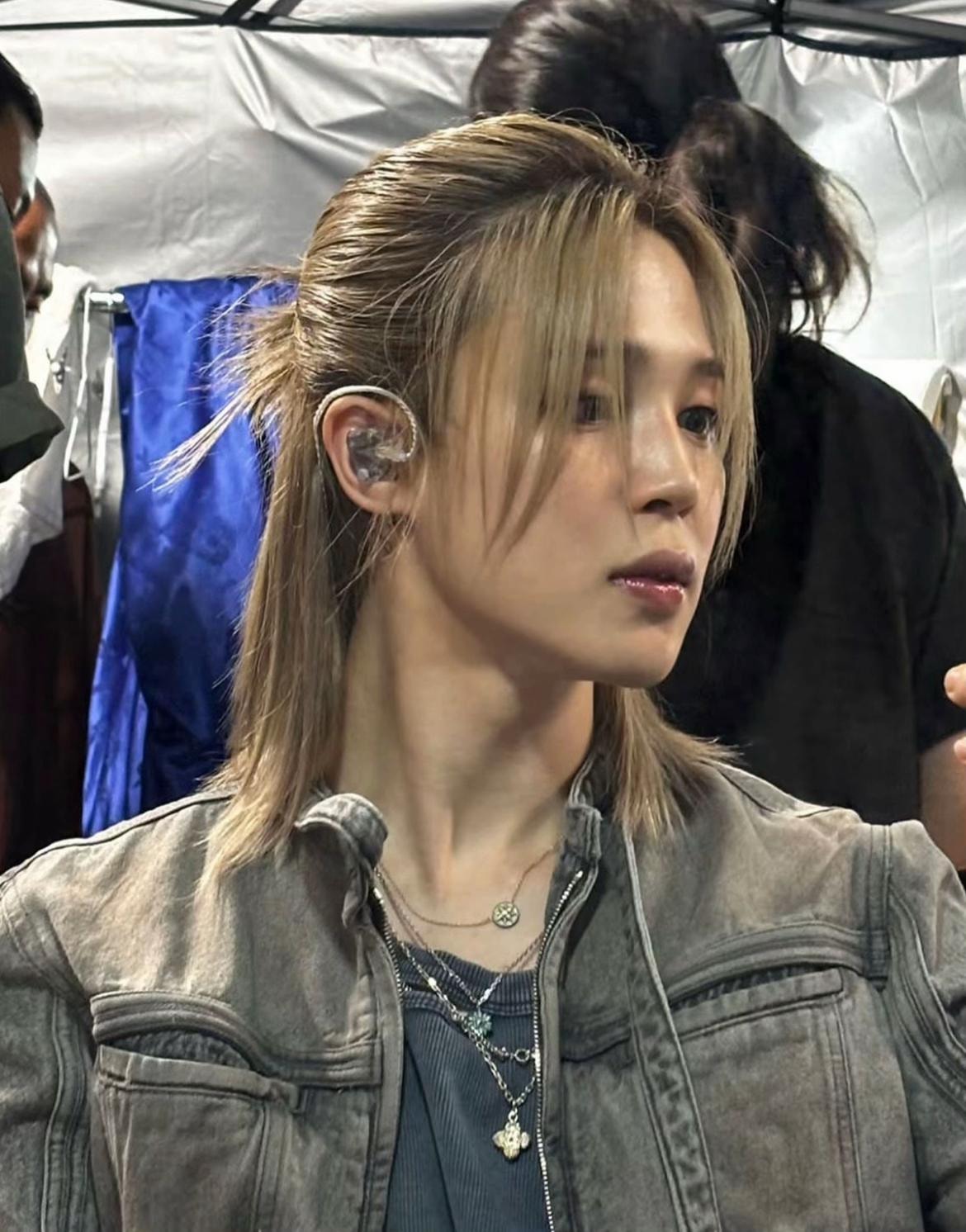 Jimin backstage moment