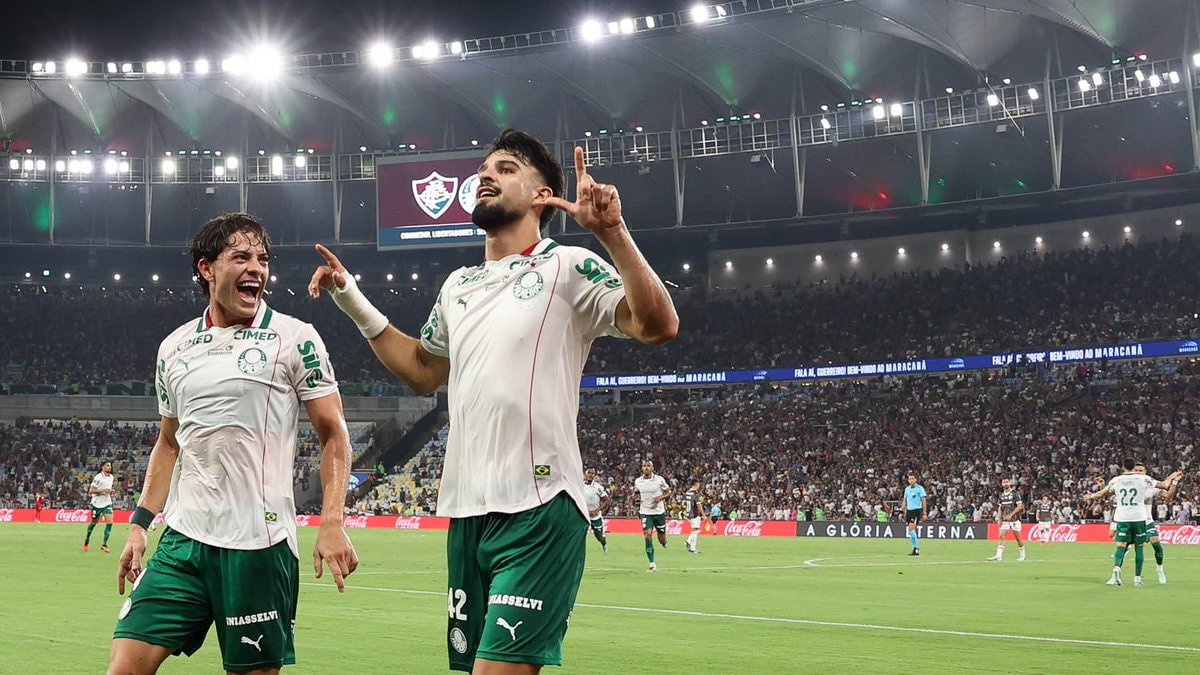 Palmeiras celebrates Libertadores win