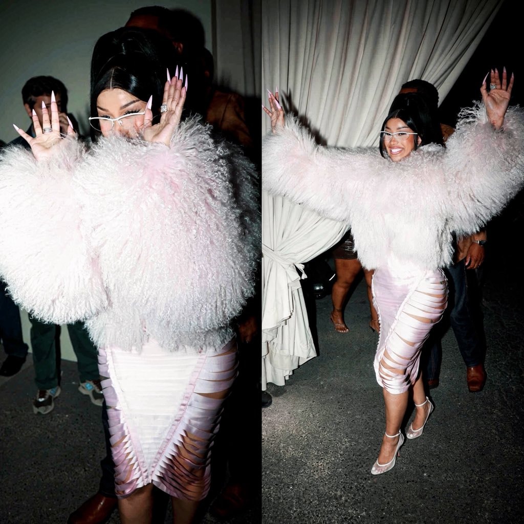 Cardi B The Attico show