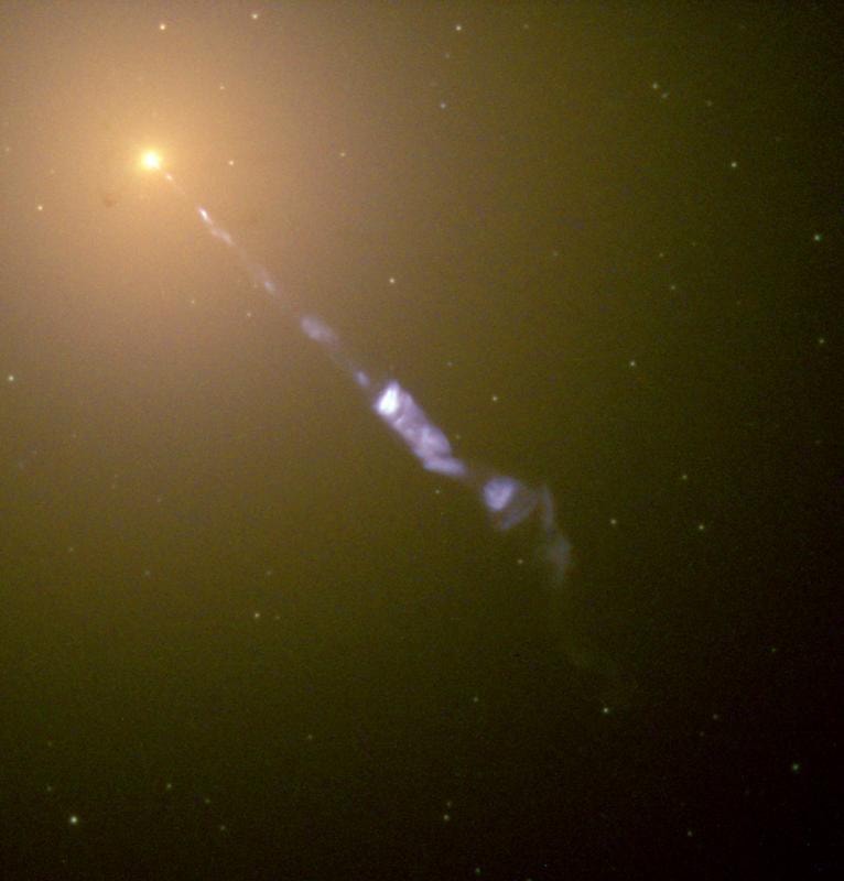 NASA black hole plasma beam 5,000 light-years (photo 2 of 2)