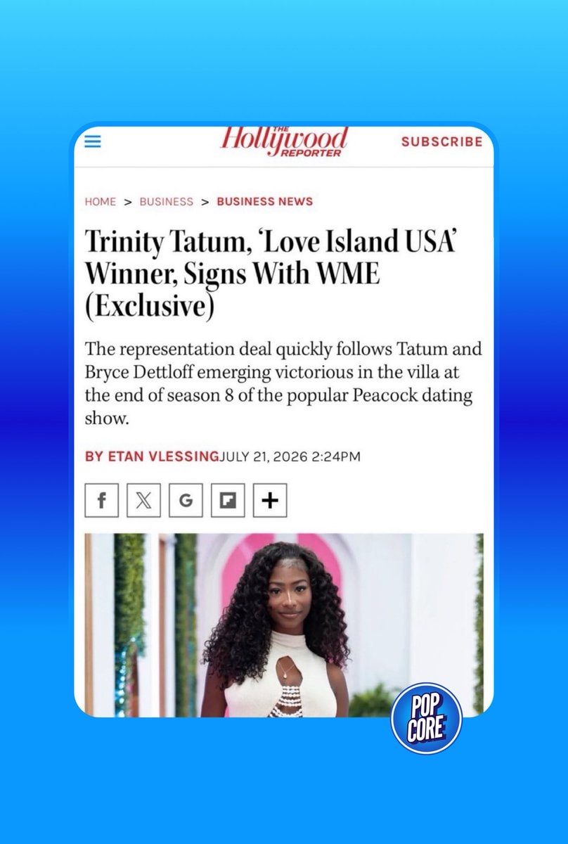 Trinity Tatum signs with WME (photo 2 of 2)