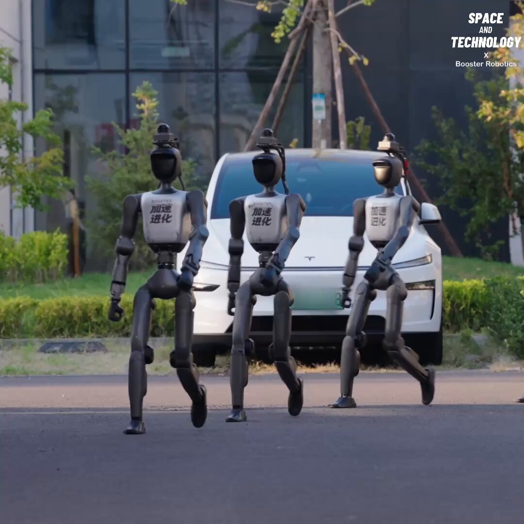 Booster Robotics T2 humanoid robots
