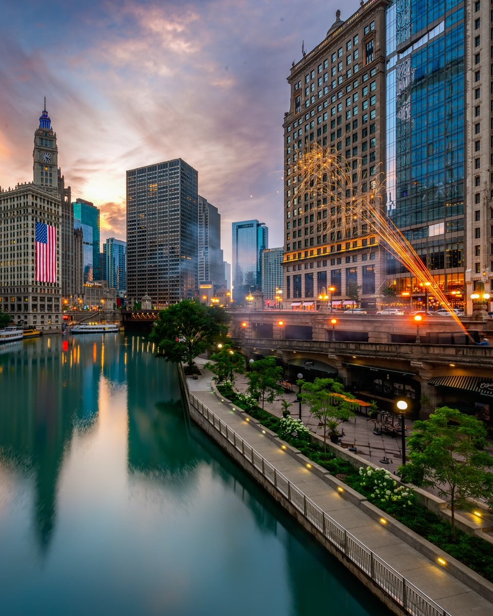 Chicago China skyline