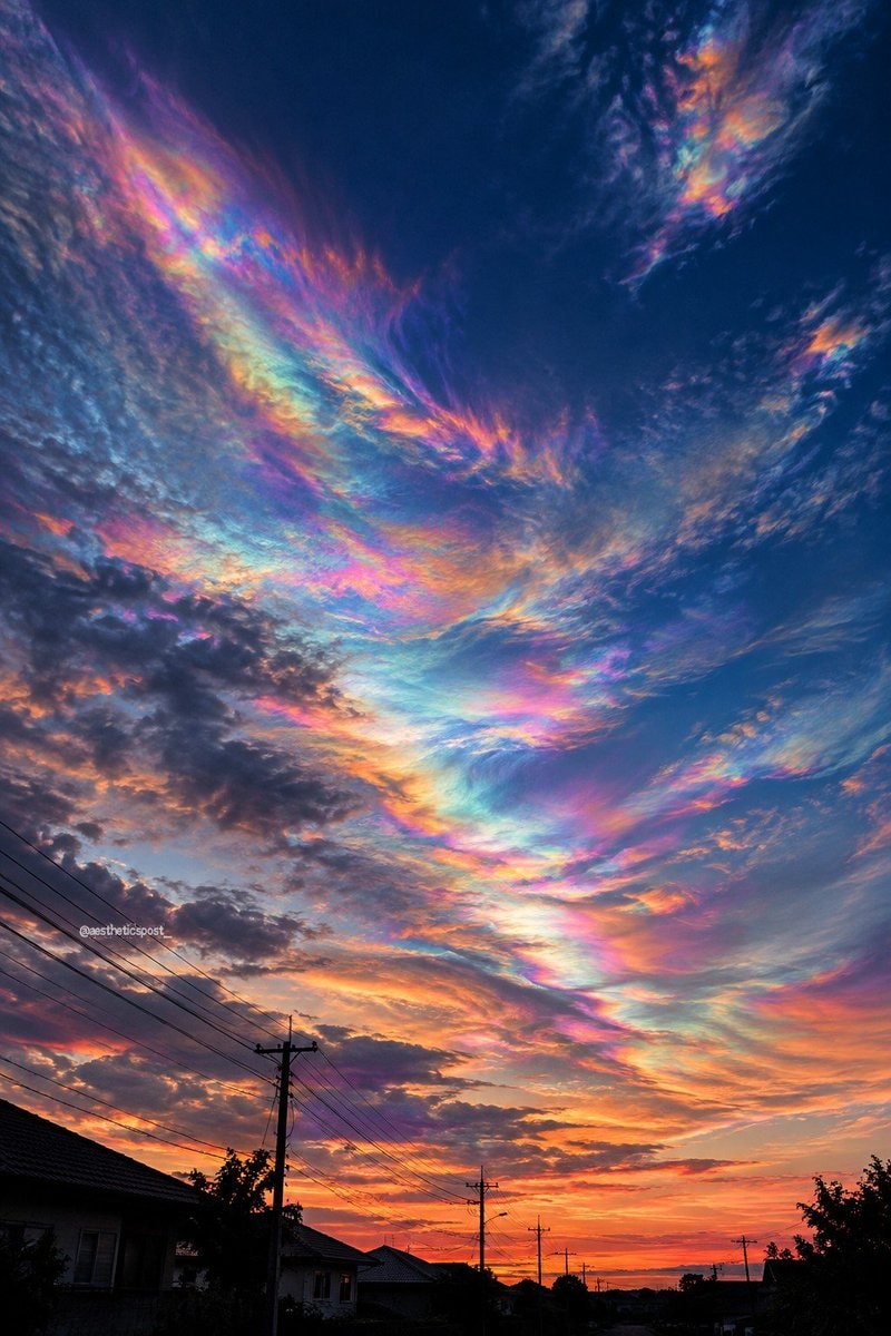 rainbow sky