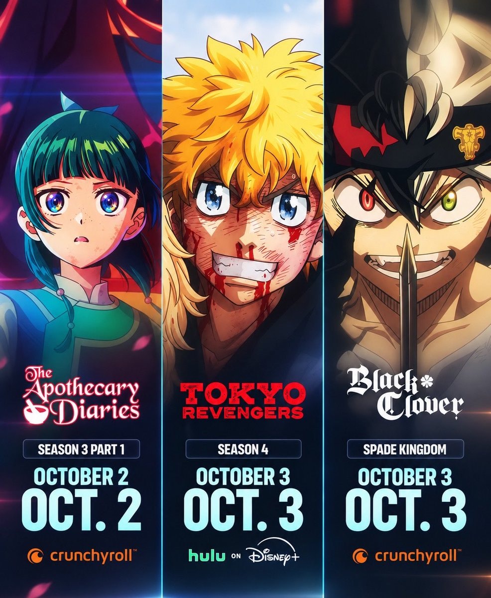October anime promo