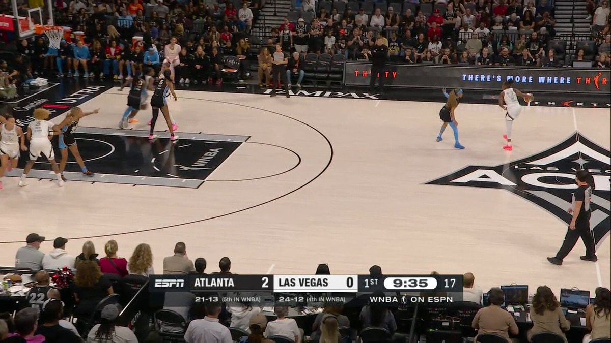 A'ja Wilson to Jackie Young cut