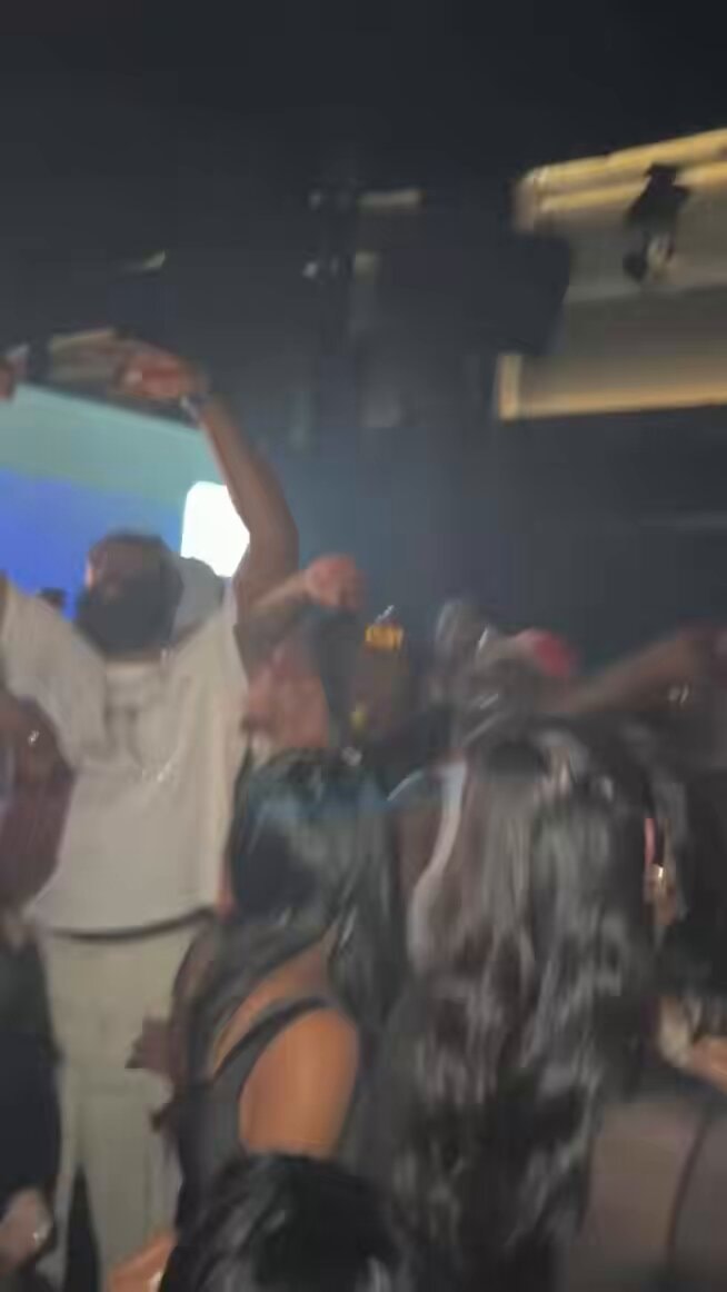 James Harden club vibe