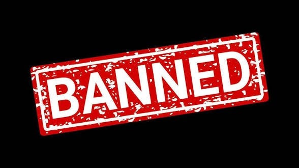 FIFA World Cup banned countries list