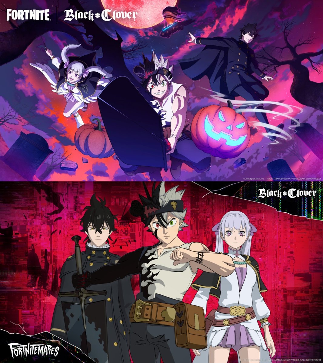 Black Clover Fortnite crossover