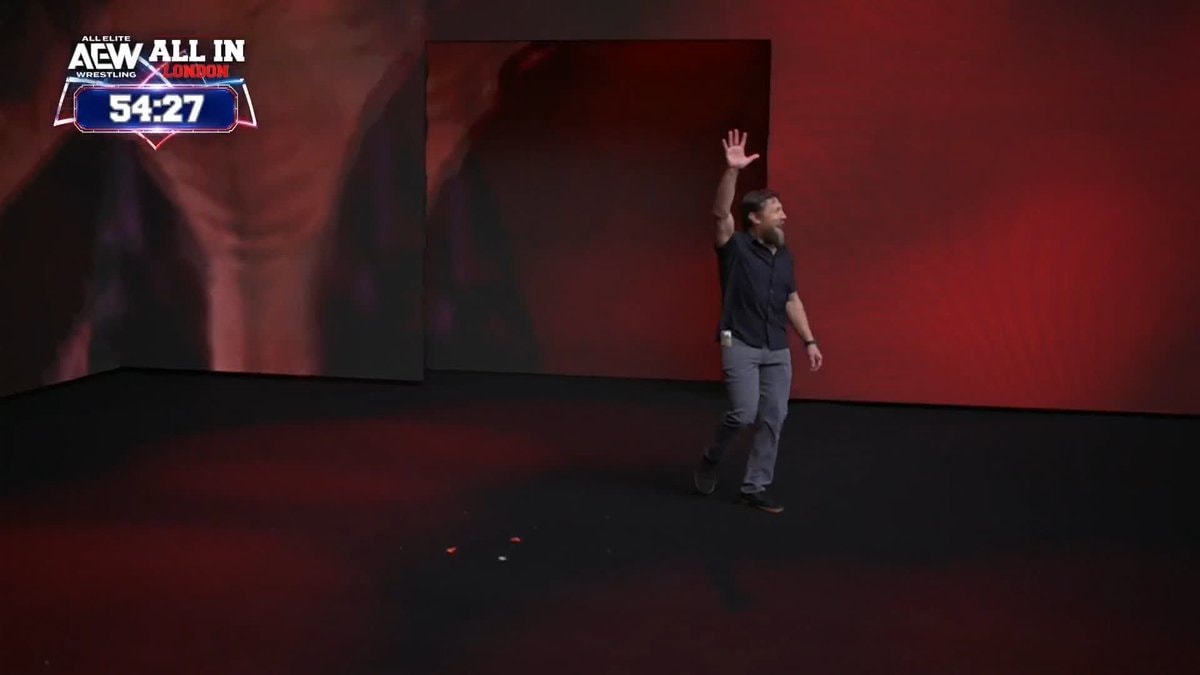 Bryan Danielson at Wembley AEW All In