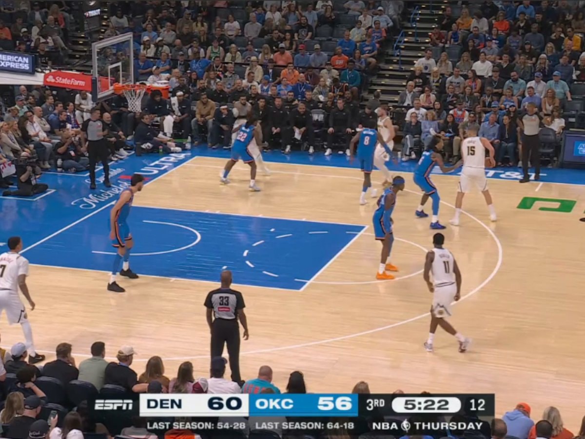 Chet Holmgren block and Jalen Williams dunk