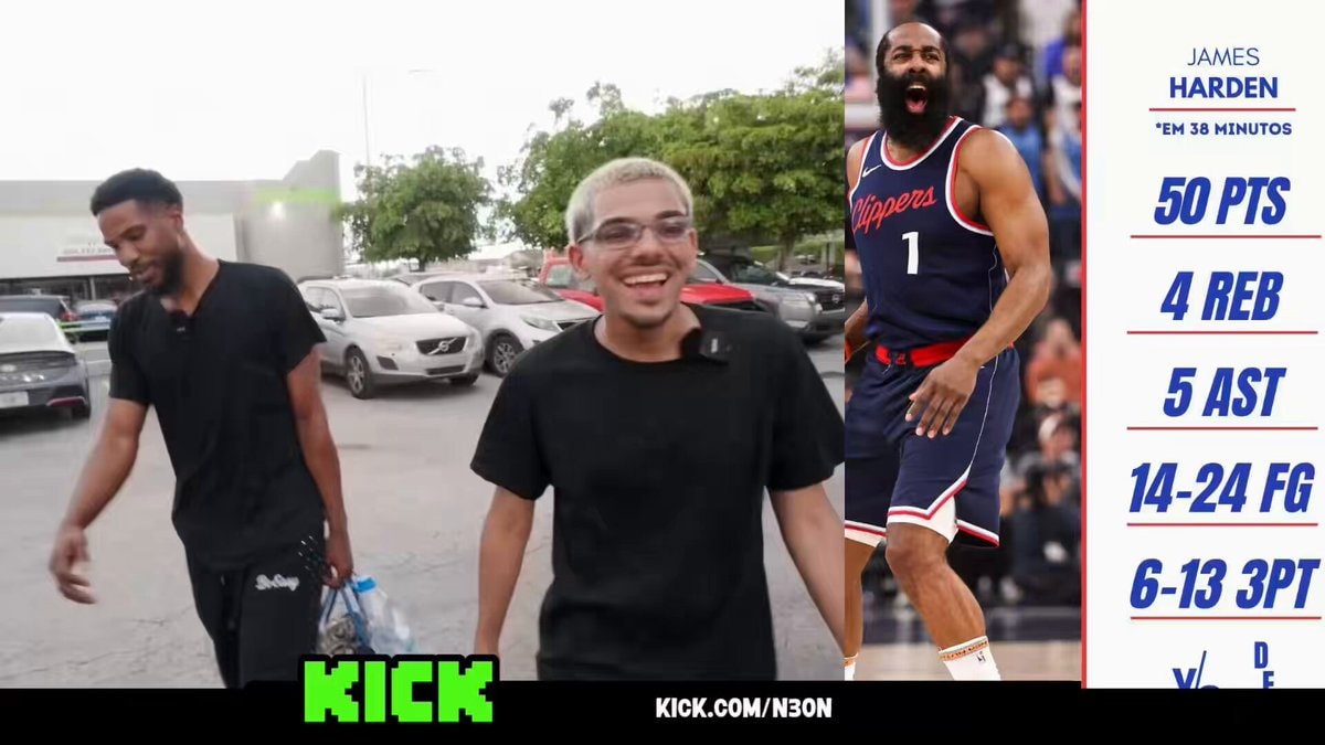 Malik Beasley James Harden 50 points N3on