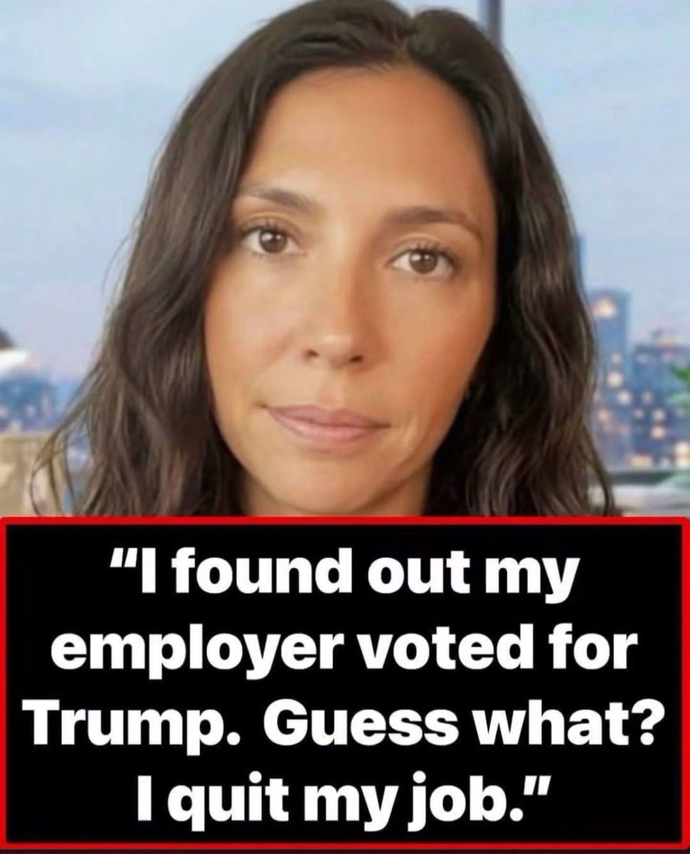 I quit my job over Trump vote