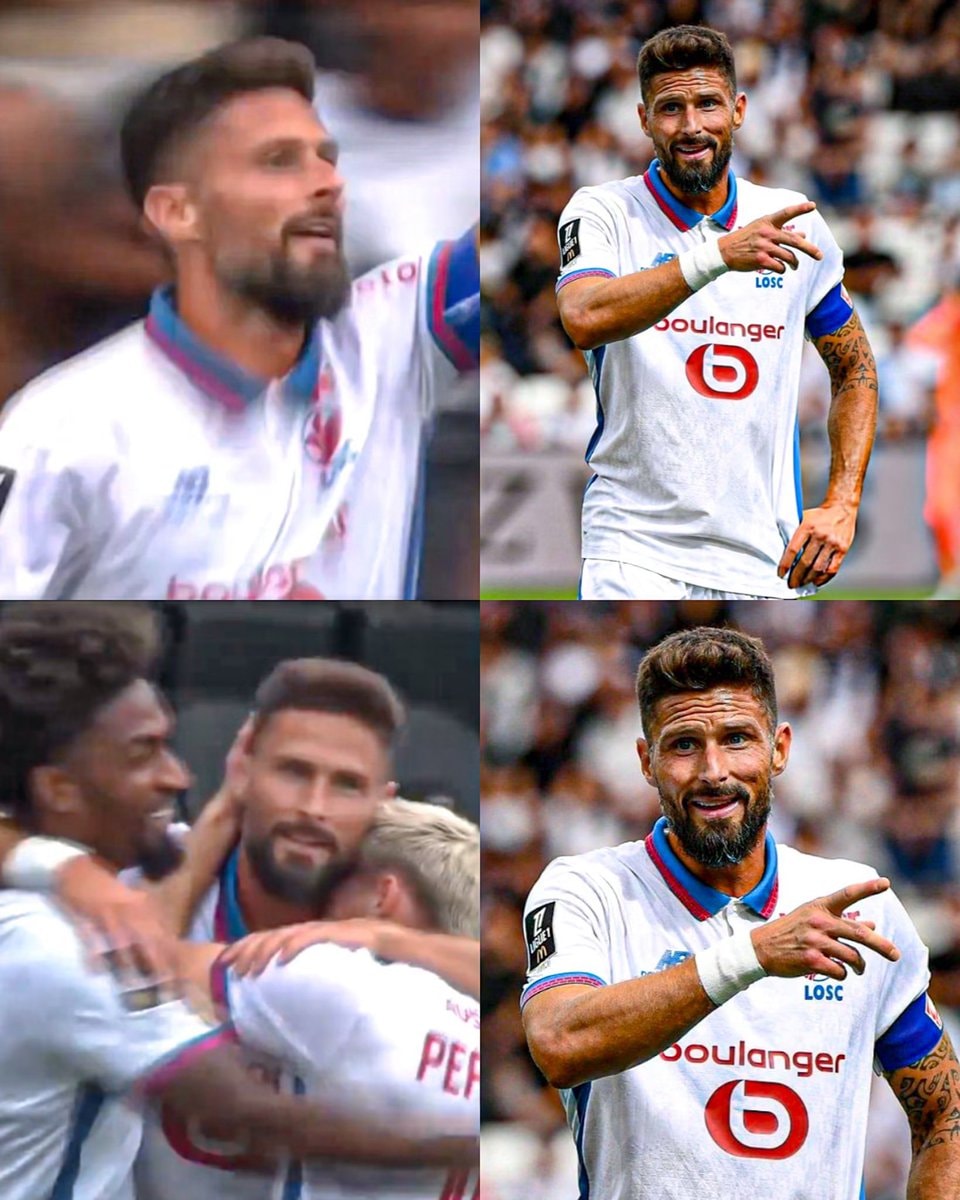 Olivier Giroud Lille victory