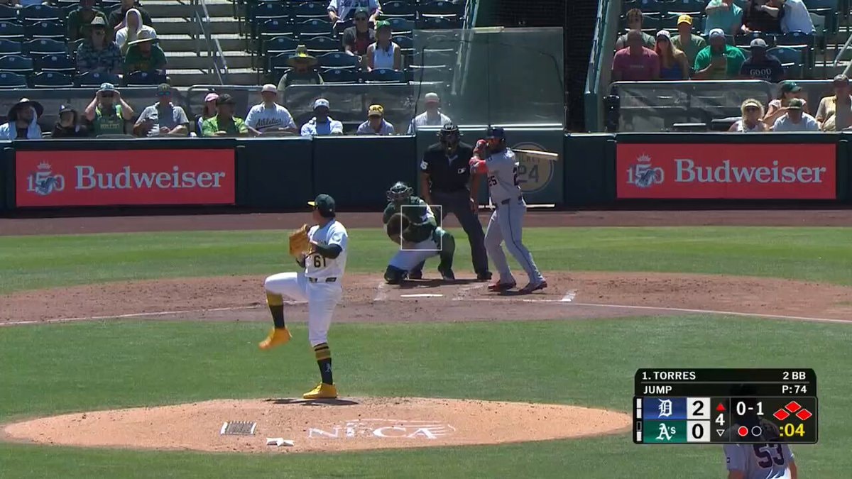 Gleyber Torres two-run single Tigers lead