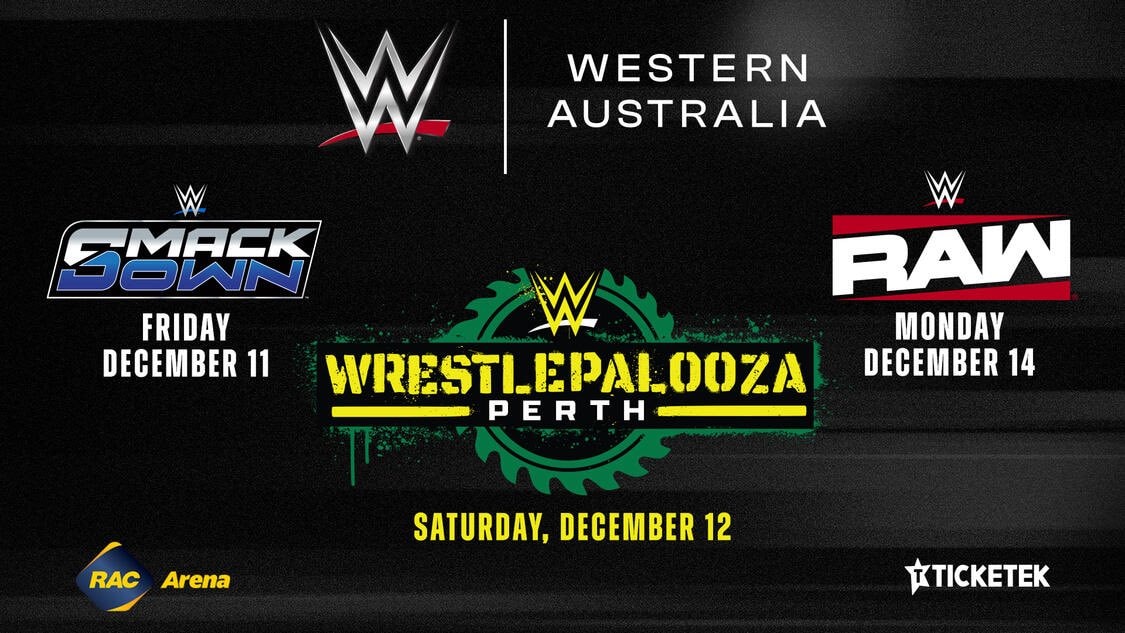WWE WrestlePalooza Perth three-year partnership
