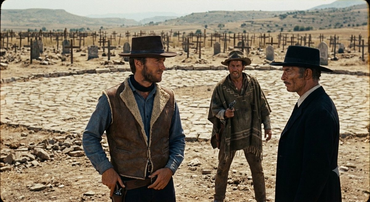 The Good the Bad and the Ugly cemetery scene