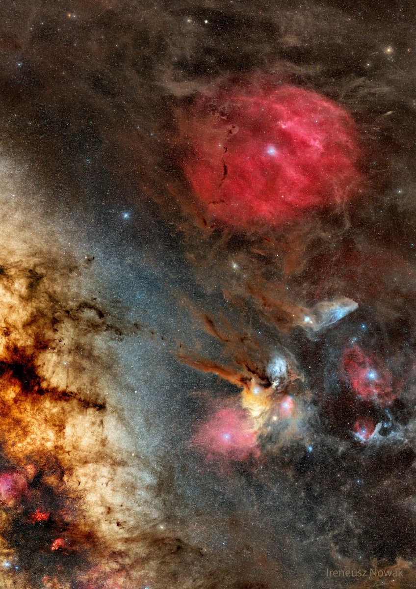Zeta Ophiuchi Rho Ophiuchi Milky Way