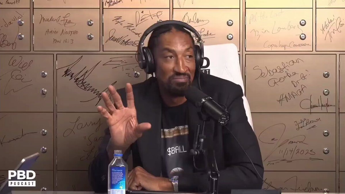 Scottie Pippen PBD Podcast rings over LeBron