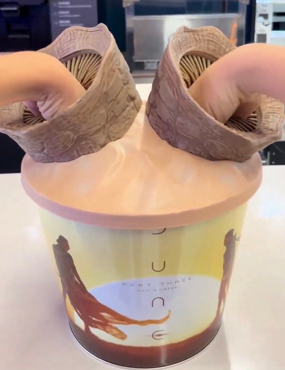 Dune Part Three popcorn bucket