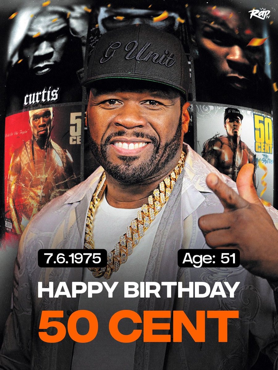 50 Cent 51st birthday