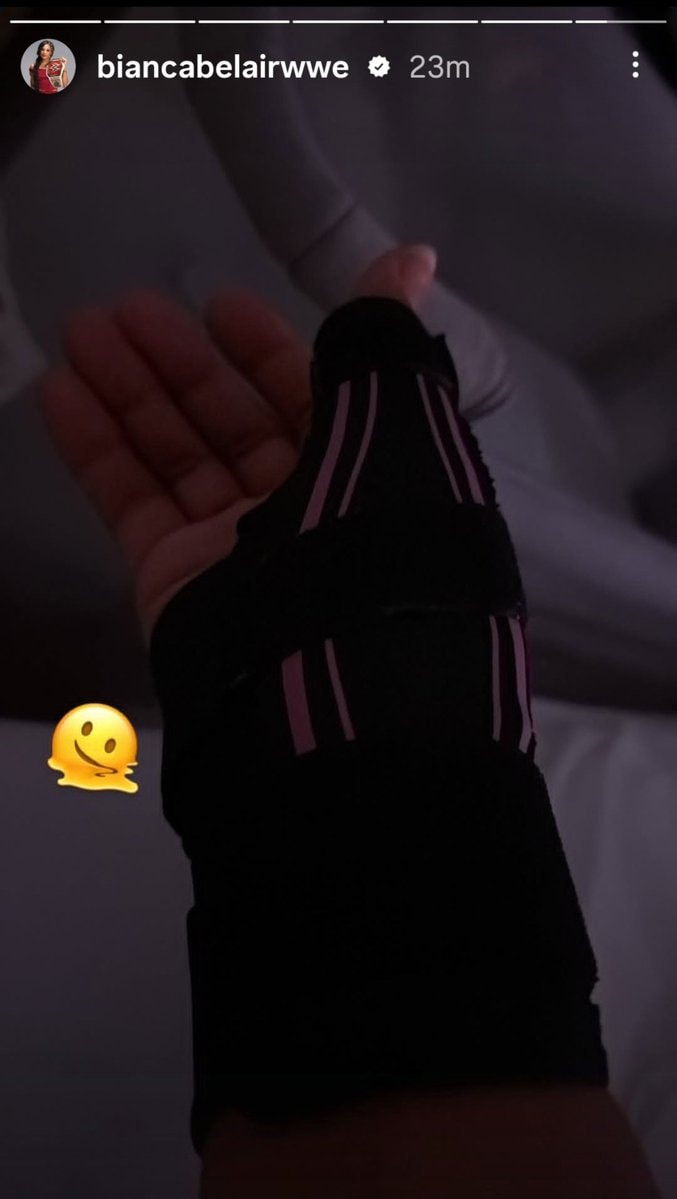 Bianca Belair Carpal Tunnel update