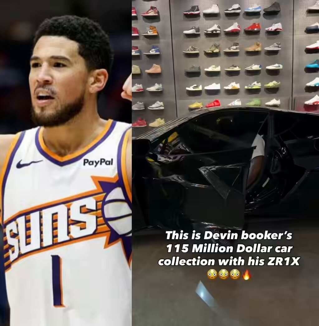 Devin Booker car collection